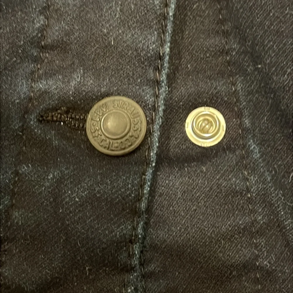 Levi’s mixed media hoodie jacket, size 7 - Picture 8 of 8